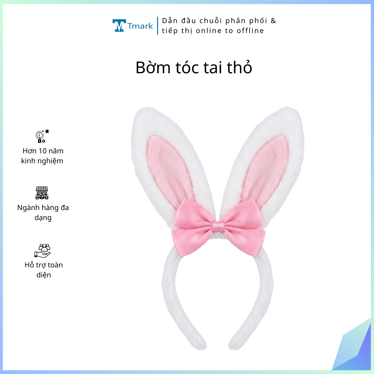 Bờm tóc tai thỏ (Kiện 20 cái)