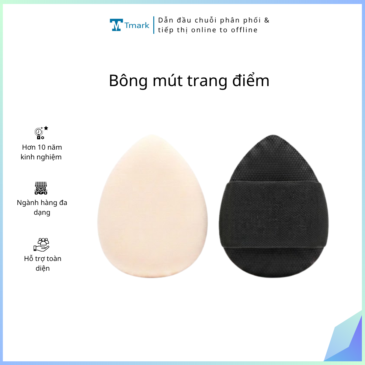 Bống mút trang điểm (Kiện 6000 cái)