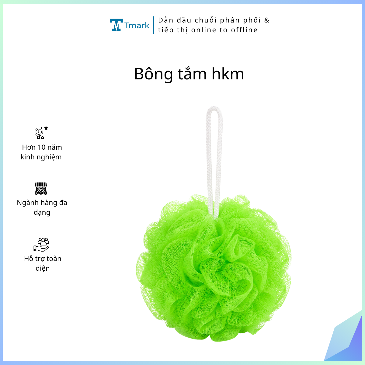 Bông tắm hkm ( Kiện 250 cái)