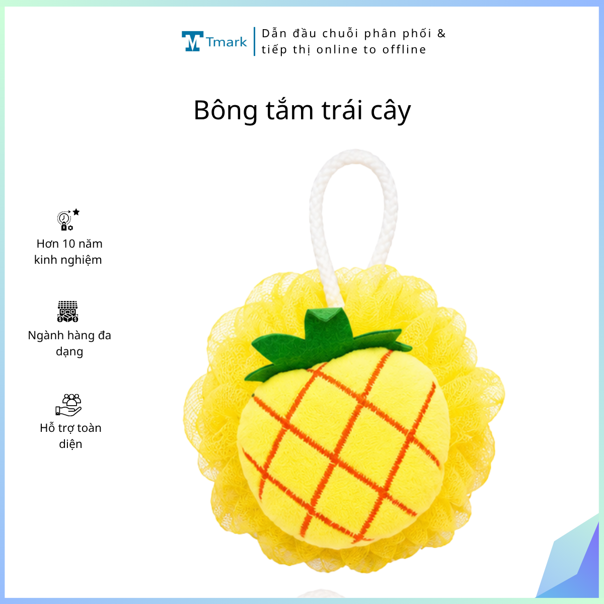 Bông tắm trái cây (Kiện 60 cái)