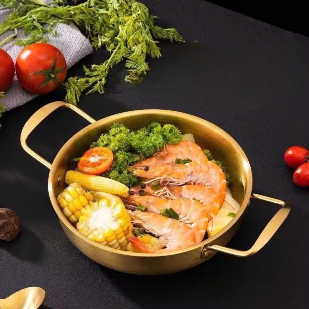 Chảo vàng inox (Kiện 100 cái) 2