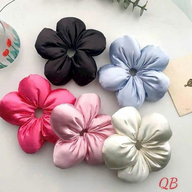 Cột tóc hoa lớn mix màu (Kiện 20 cái) 2