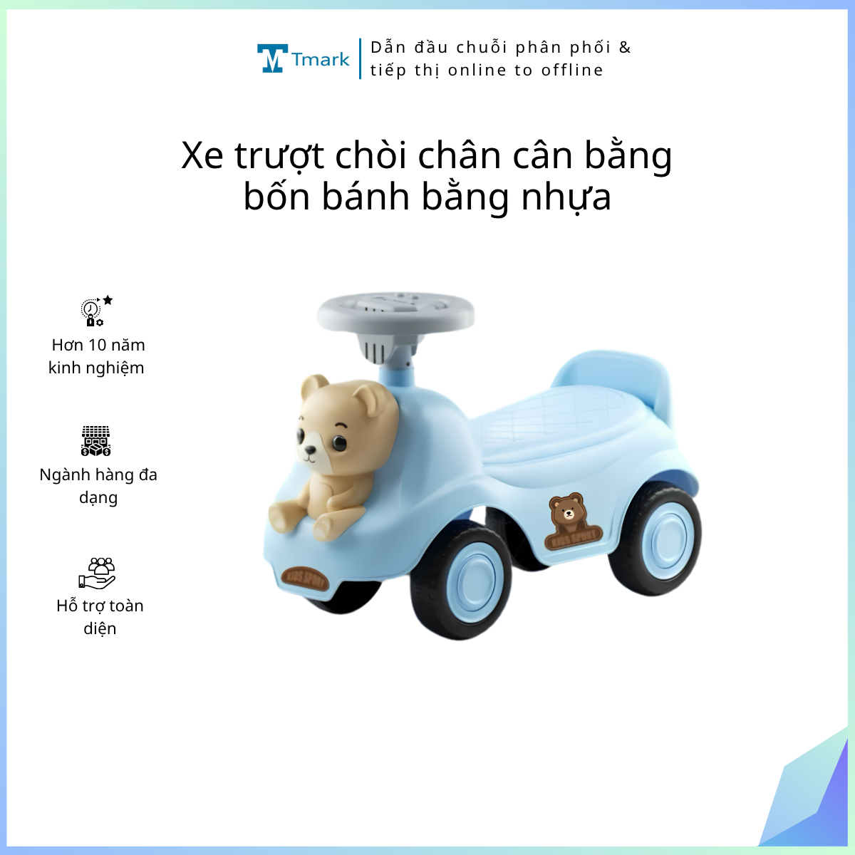 ĐCTE:Xe trượt chòi chân cân bằng bốn bánh bằng nhựa,một chỗ ngồi,không dùng pin.Model: 818.KT: (22*53*39)cm+-10%.Mới100%. NSX:PINGXIANG COUNTYBEILEQI CHILDREN'STOY FACTORY