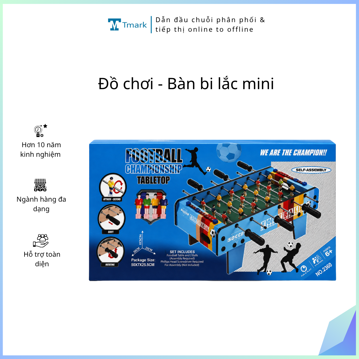 Đồ chơi - Bàn bi lắc mini (Kiện 12 cái)