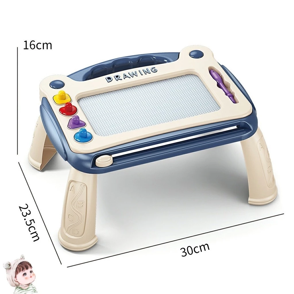 Đồ chơi - Bảng vẽ từ tính tự xóa cho bé (Kiện 48 cái) 2