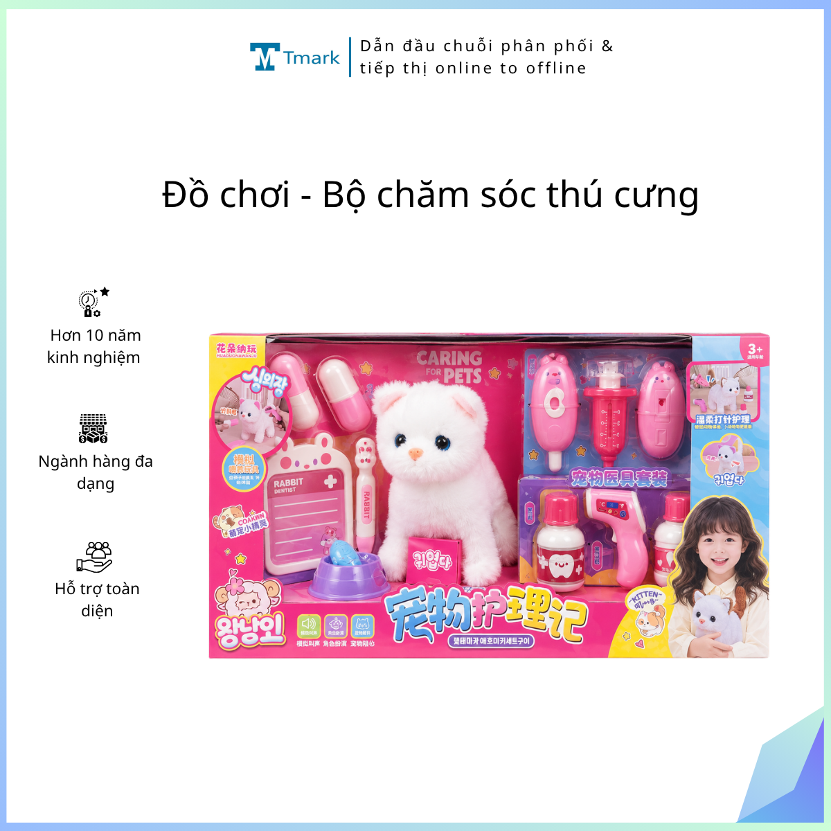 Đồ chơi - Bộ chăm sóc thú cưng ( Kiện j 20 hộp)