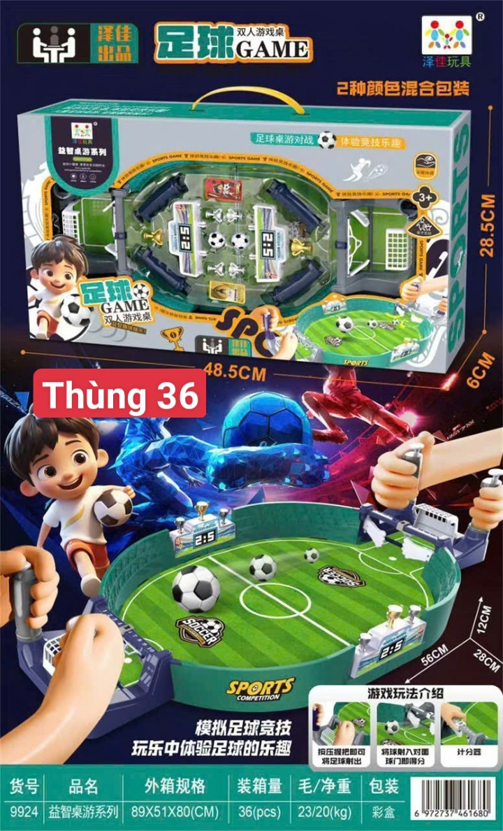 Đồ chơi - Hộp bắn bóng đá cho bé (Kiện 36 cái) 2
