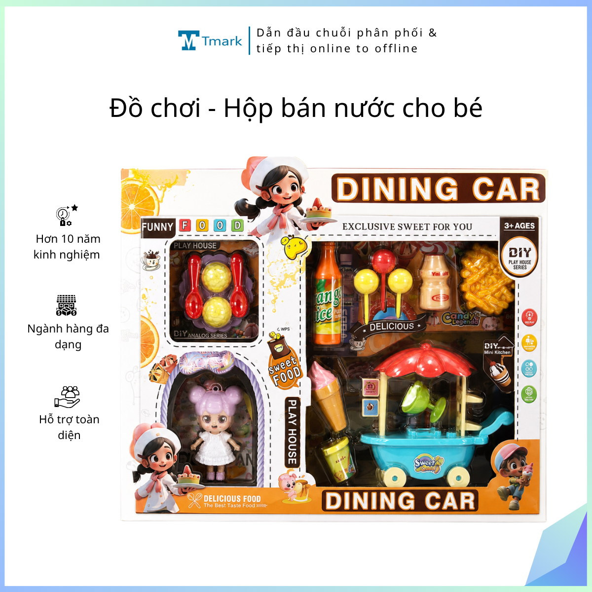 Đồ chơi - Hộp bán nước cho bé ( Kiện 48 cái)