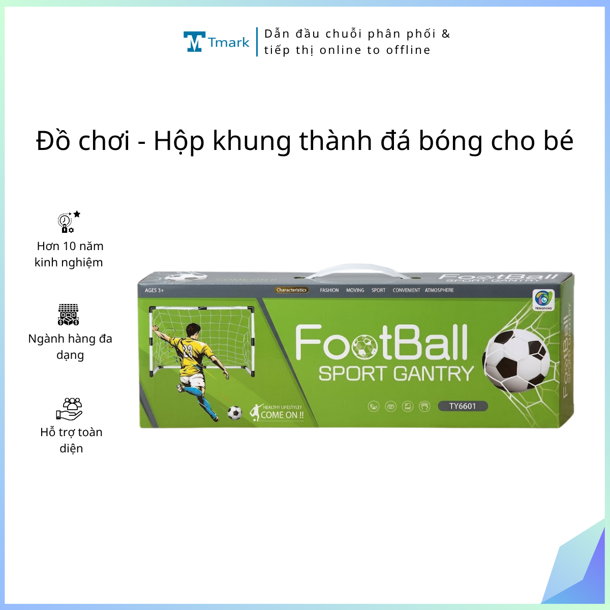 Đồ chơi - Hộp khung thành đá bóng cho bé ( Kiện 36 hộp) ( hàng nguyên kiện)