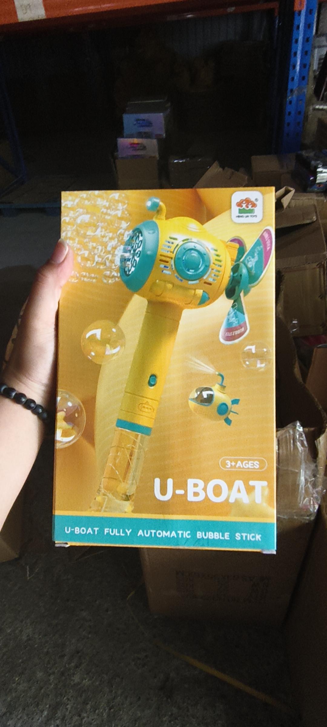Đồ chơi - Hộp máy bắn bong bóng cối xay gió (Kiện 48 cái) 2
