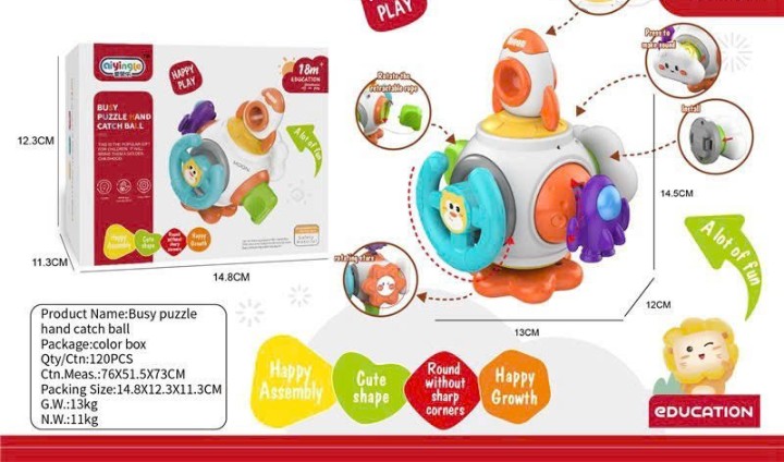 Đồ chơi - Khối bận rộn (Kiện 120 cái) 2