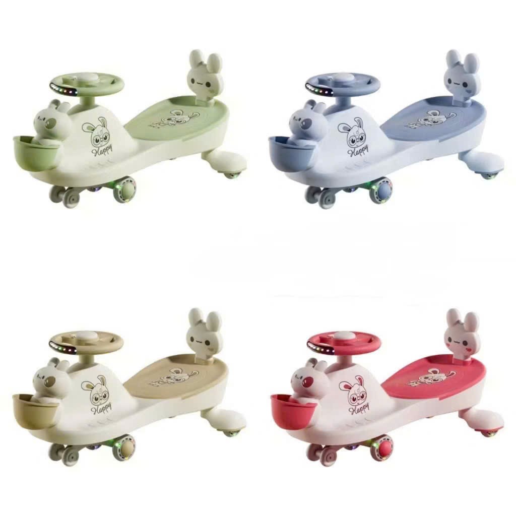 Đồ chơi: Xe lắc 5 bánh chòi chân cho bé, chất liệu: nhựa. Model: 616D. KT(70*29*40)cm+/-10%. Mới 100% 2
