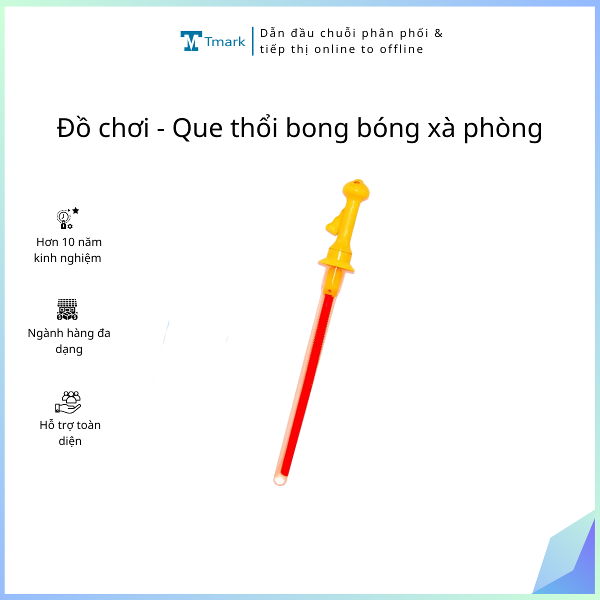 Đồ chơi - Que thổi bong bóng xà phòng (Kiện 400 cái)