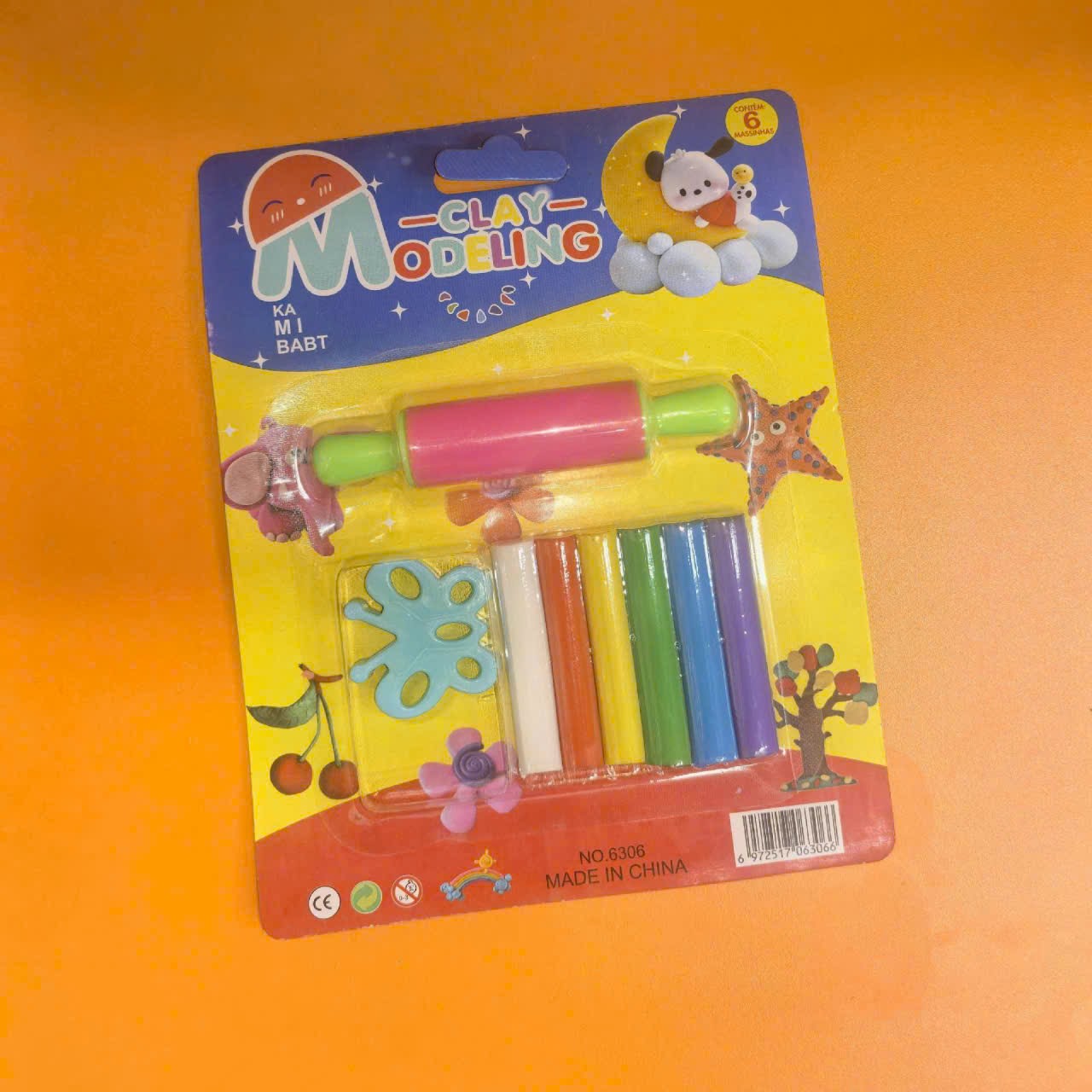 Đồ chơi đất nặn 6 màu ( Kiện 240 cái) 2