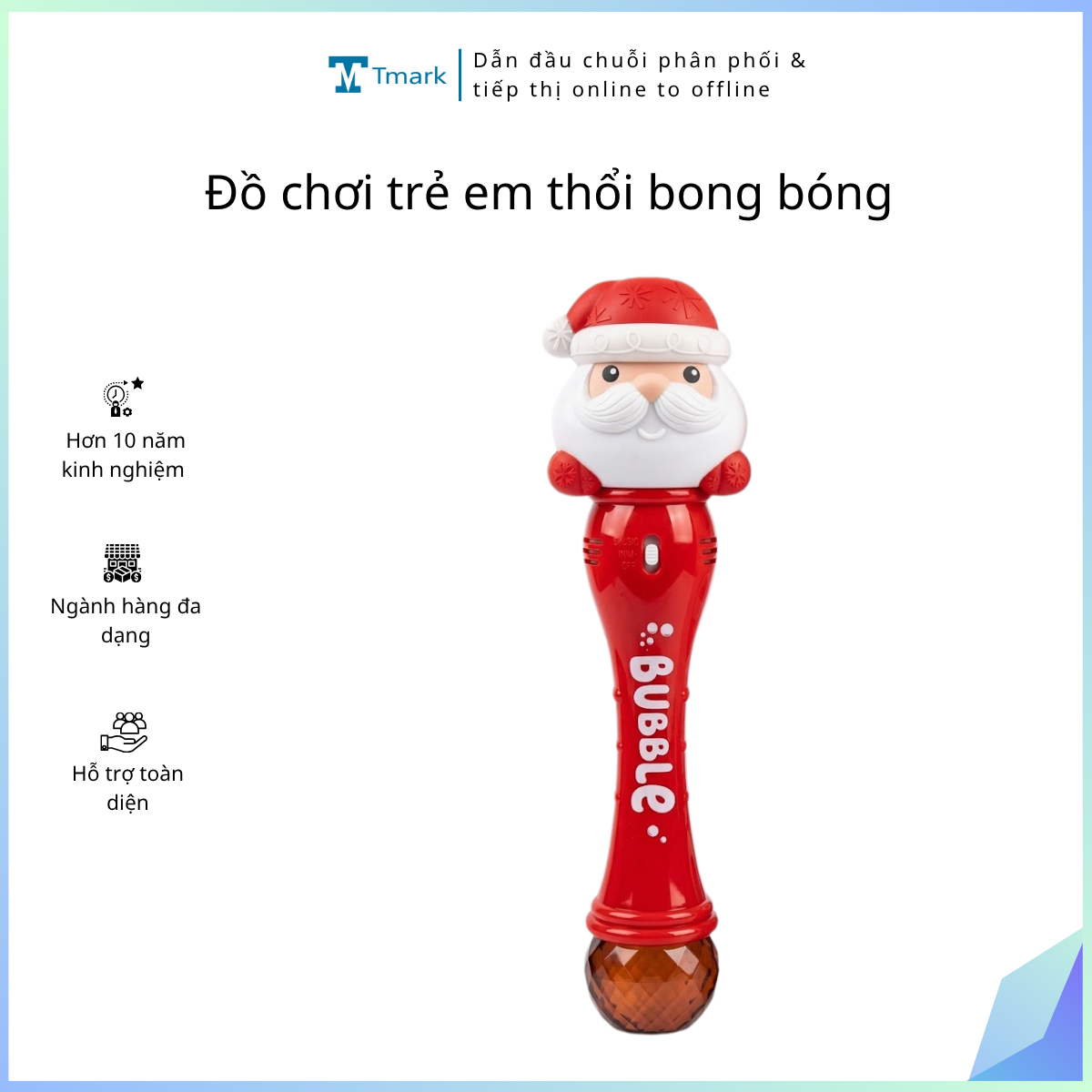Đồ chơi trẻ em thổi bong bóng, dùng pin (AA/1.5V), có đèn, chất liệu nhựa , model: RS-911C, không có tên thương hiệu , mới 100%