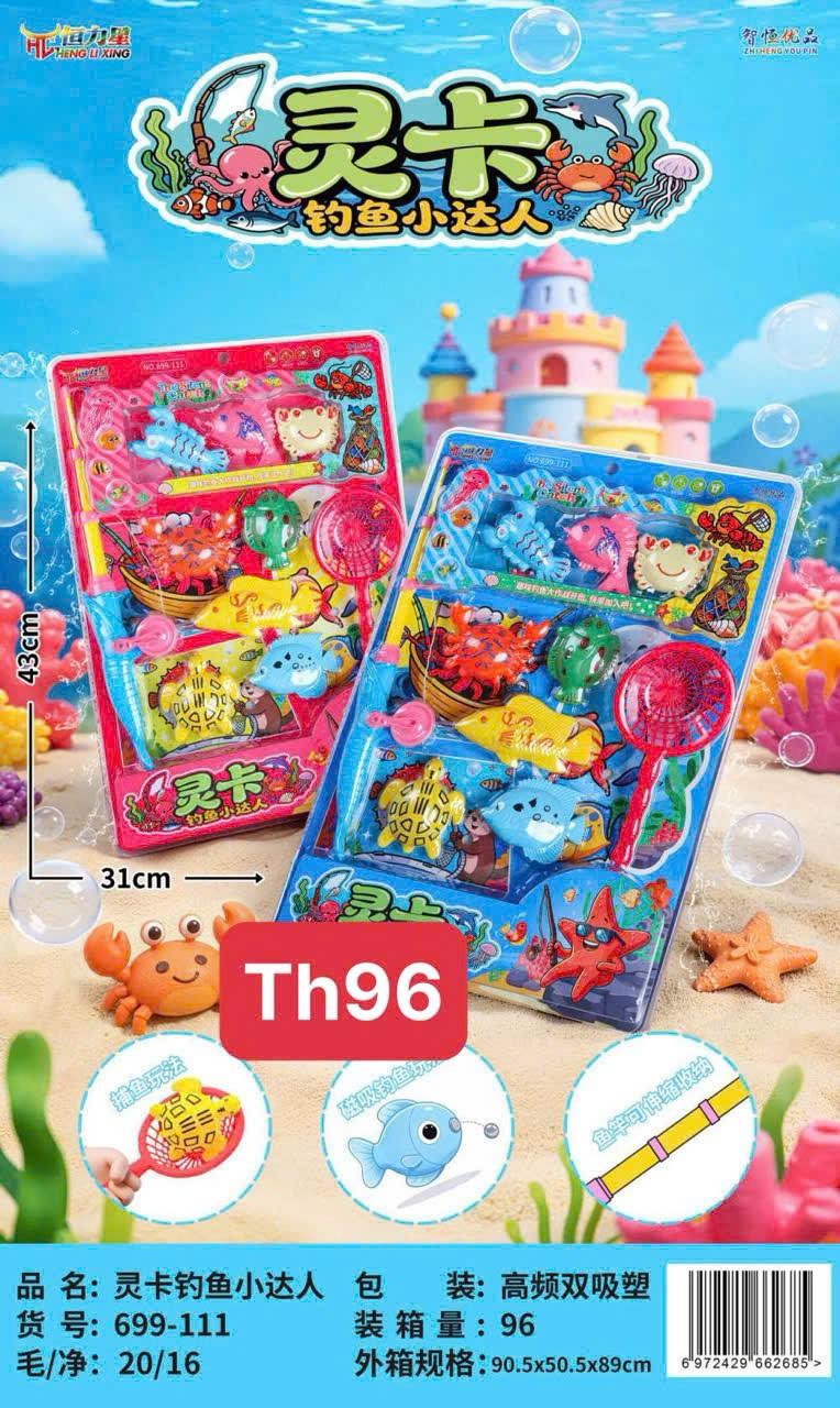 Đồ chơi- vỉ câu cá gôm vợt ( Kiện 96 vỉ) 2