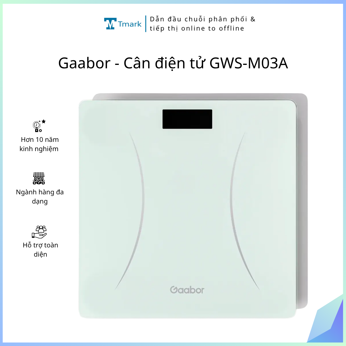 Gaabor - Cân điện tử GWS-M03A (Kiện 20 cái)