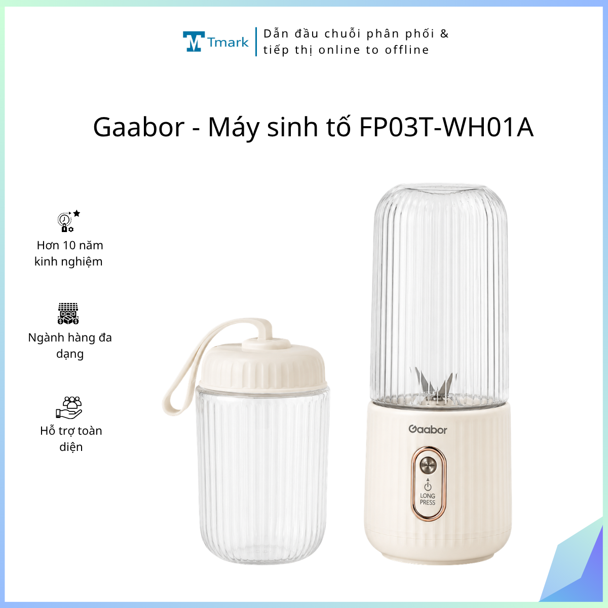 Gaabor - Máy sinh tố FP03T-WH01A