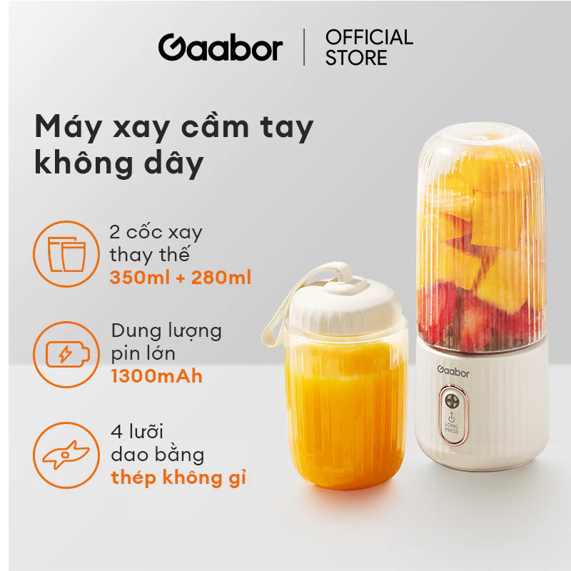 Gaabor - Máy sinh tố FP03T-WH01A 3