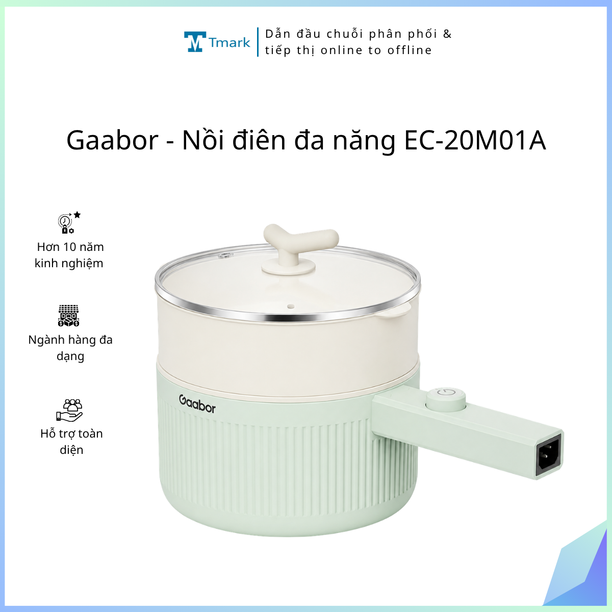 Gaabor - Nồi điện đa năng EC-20M01A