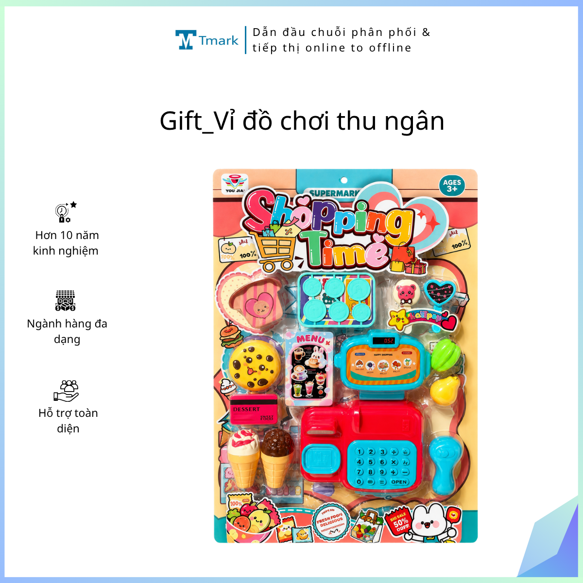 Gift_Vỉ đồ chơi thu ngân