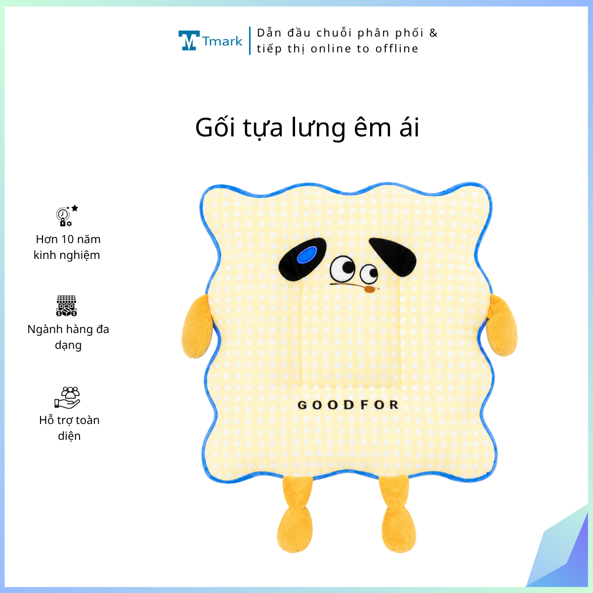 Gối tựa lưng êm ái (Kiện 85 cái)