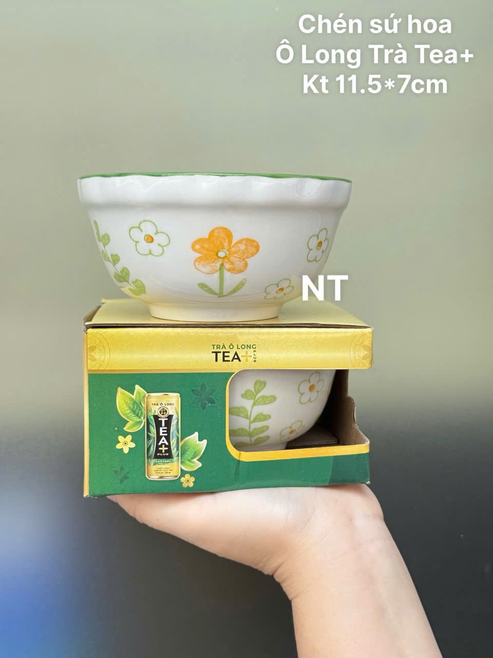 Hộp Chén sứ hoa trà HKM ( Kiện 96 cái) 2
