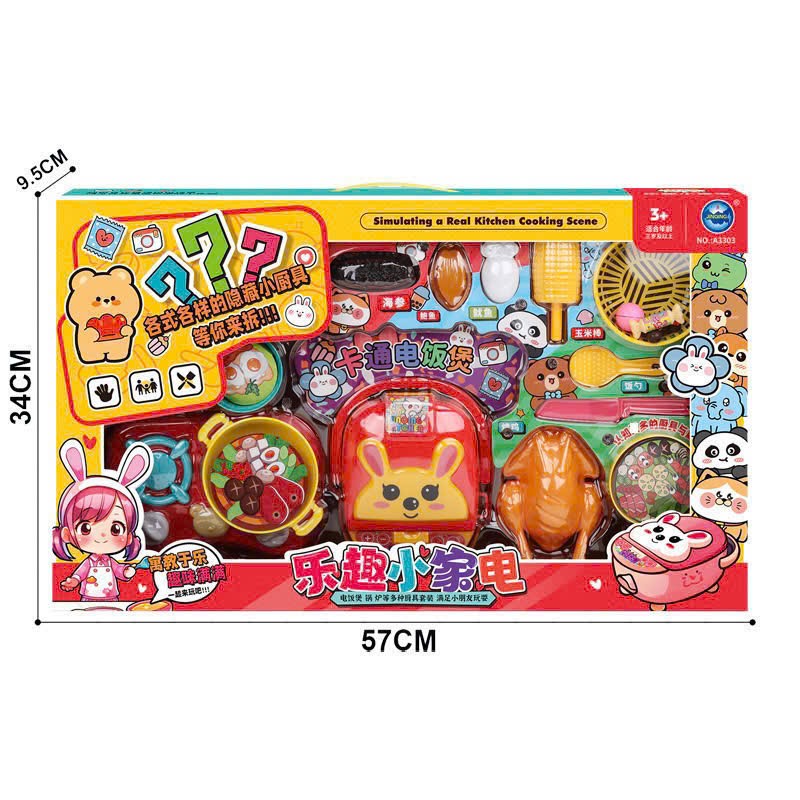 Hộp đồ chơi nhà bếp balo 2