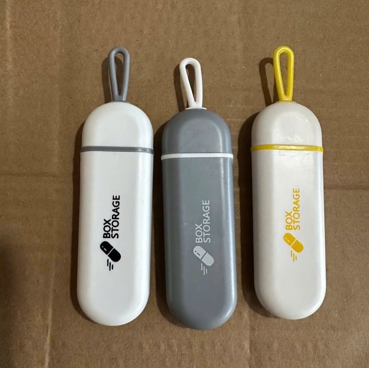 Hộp đựng thuốc mini 3 ngăn (Kiện 500 cái)