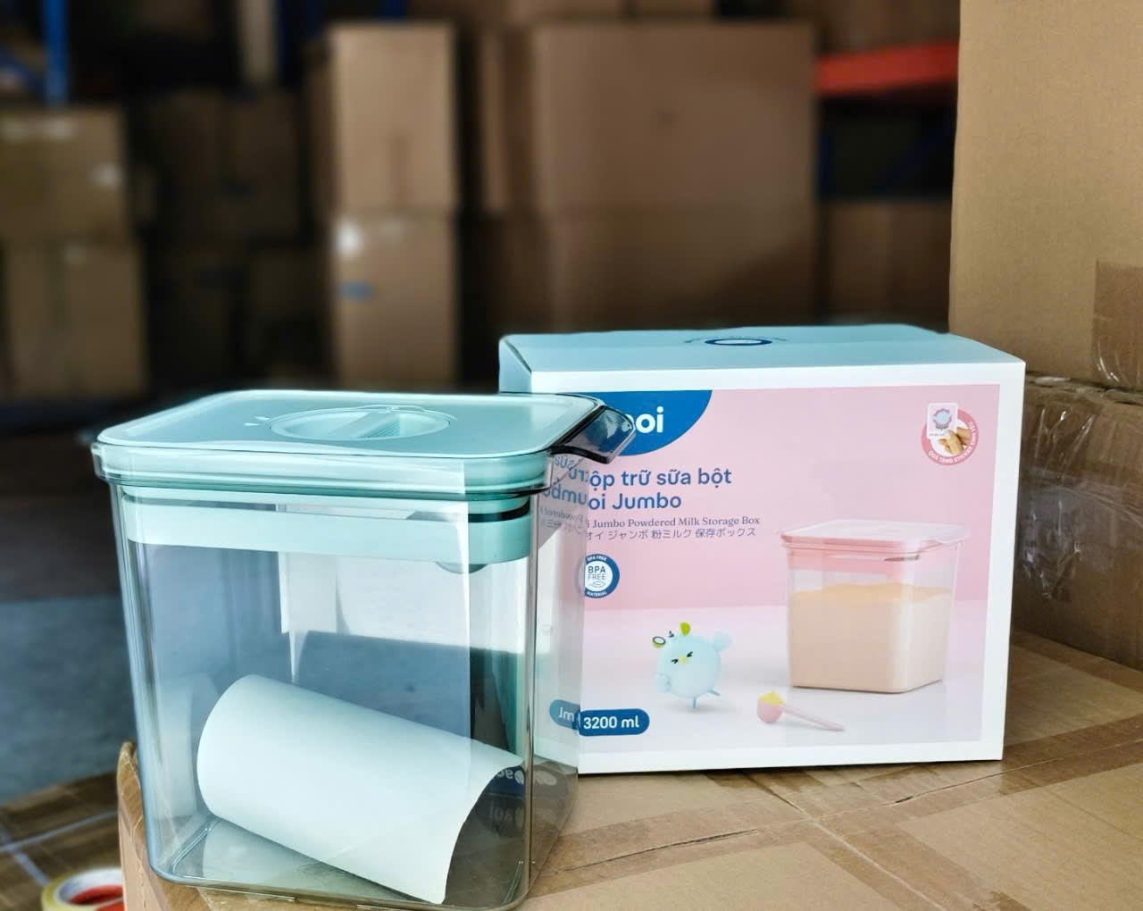Hộp trữ sữa và đồ ăn dặm cho bé Aoi Jumbo (Kiện 18cái) 2