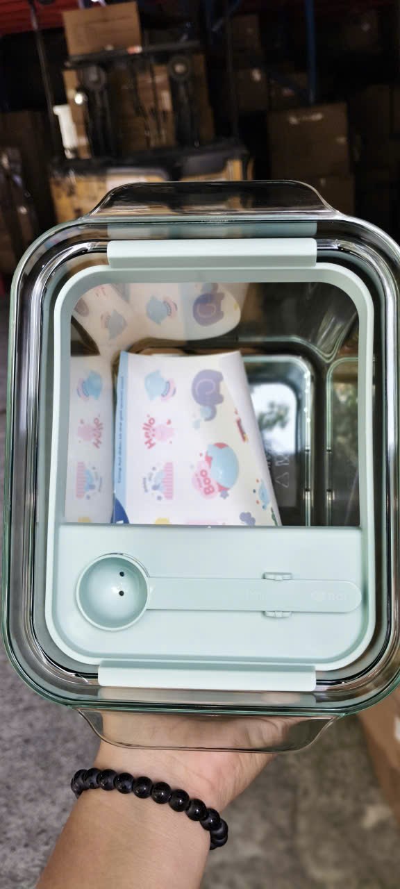 Hộp trữ sữa và đồ ăn dặm cho bé Aoi Jumbo (Kiện 18cái) 3