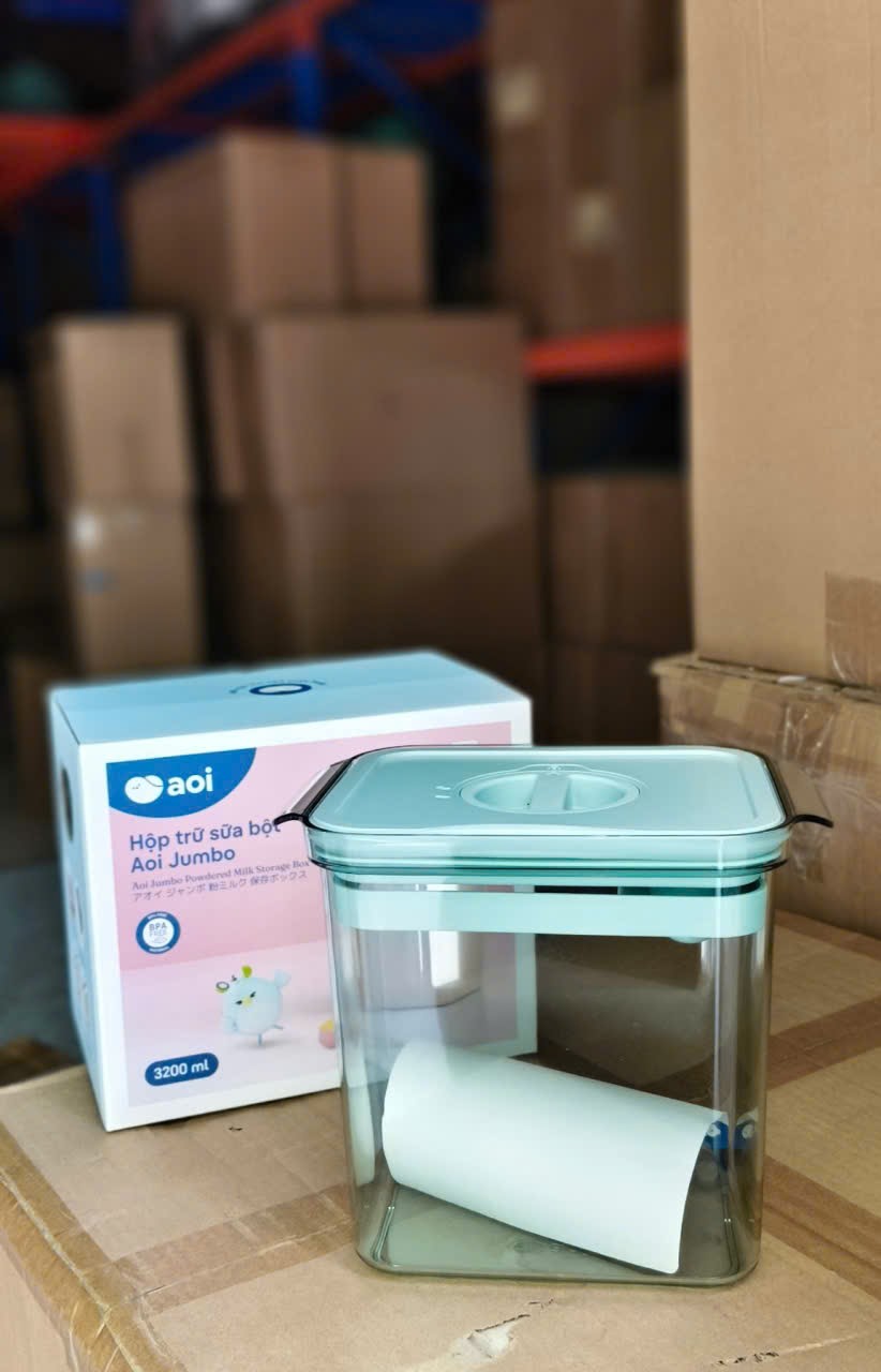 Hộp trữ sữa và đồ ăn dặm cho bé Aoi Jumbo (Kiện 18cái) 5