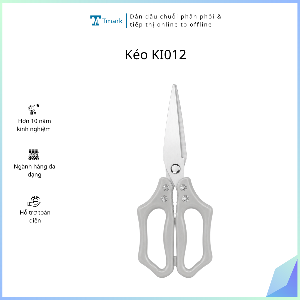 Kéo KI012 (Kiện 200 cái)