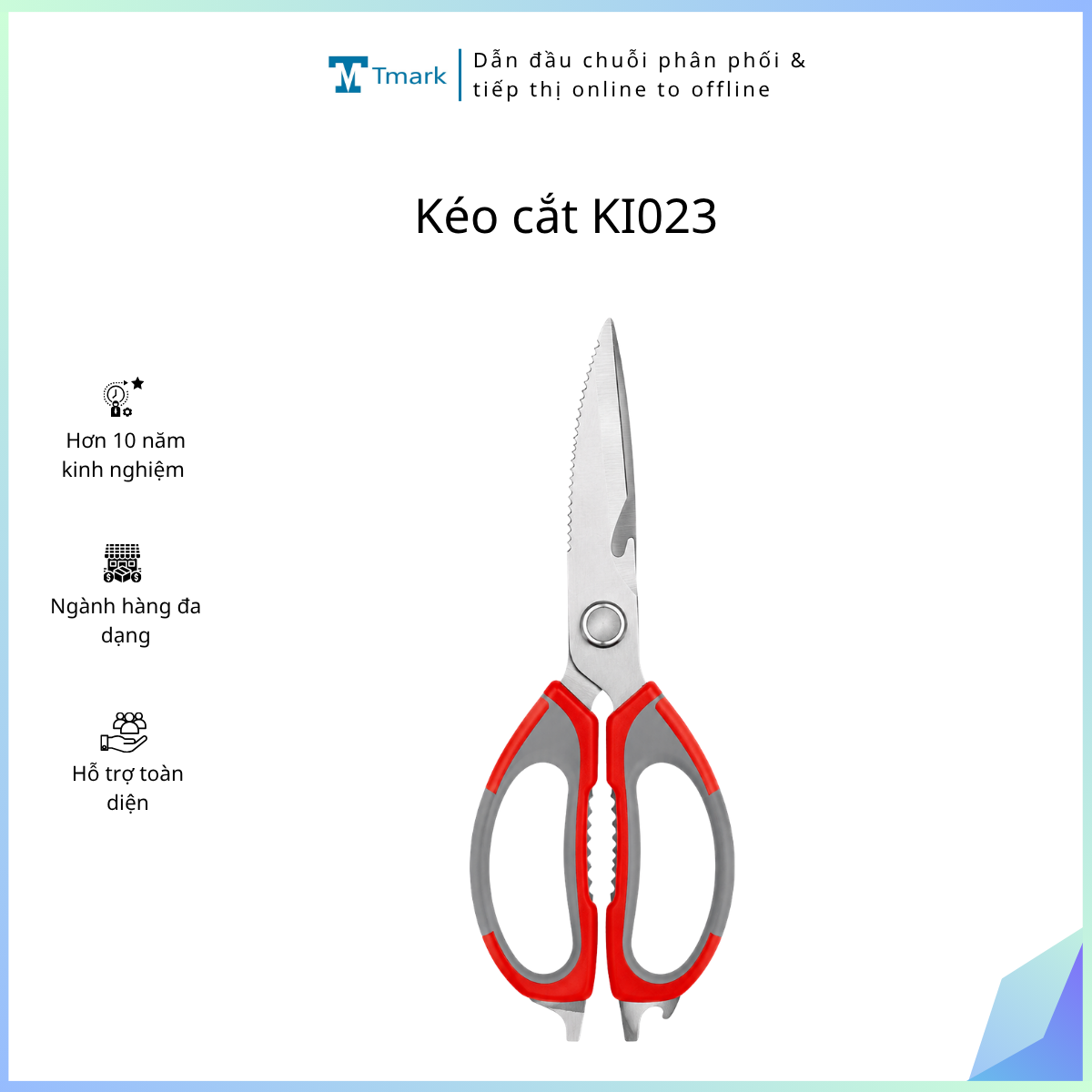 Kéo cắt KI023 (Kiện 300 cái)