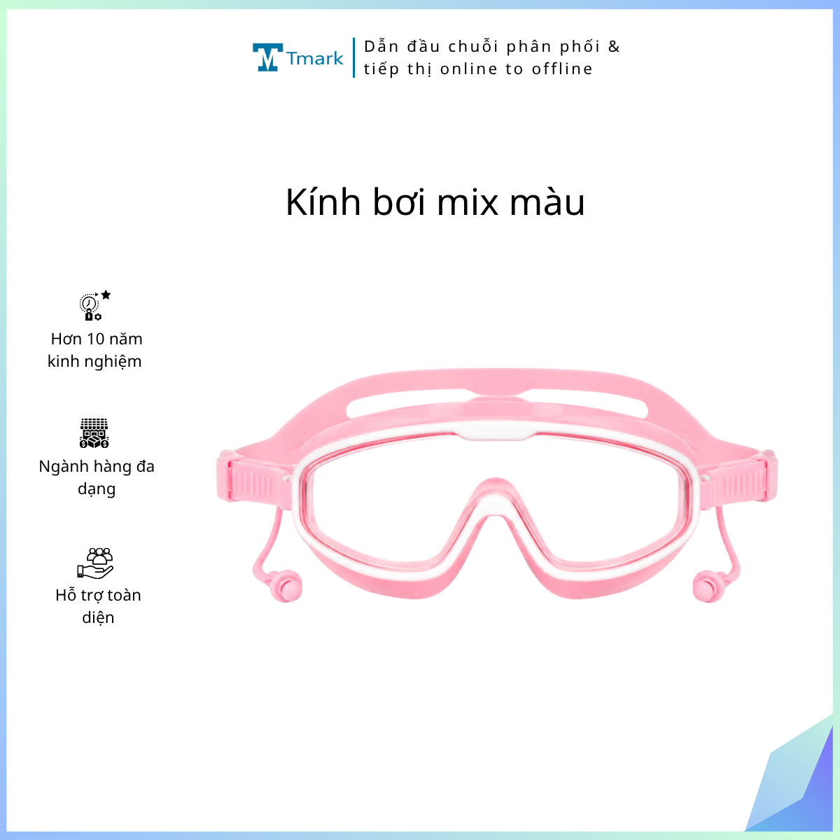 Kính bơi mix màu (Kiện 400 cái)
