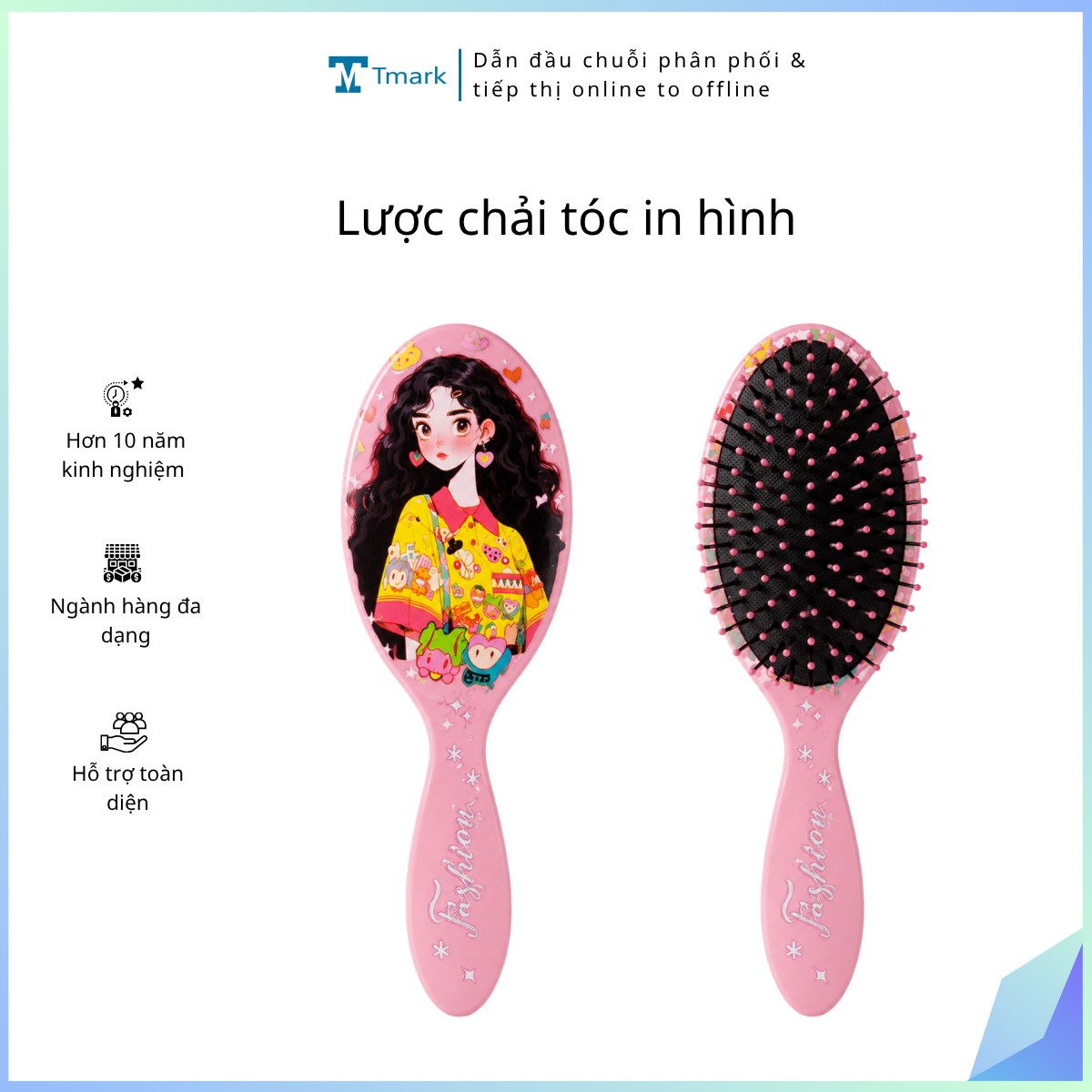 Lược chải tóc in hình (Kiện 216 cái)