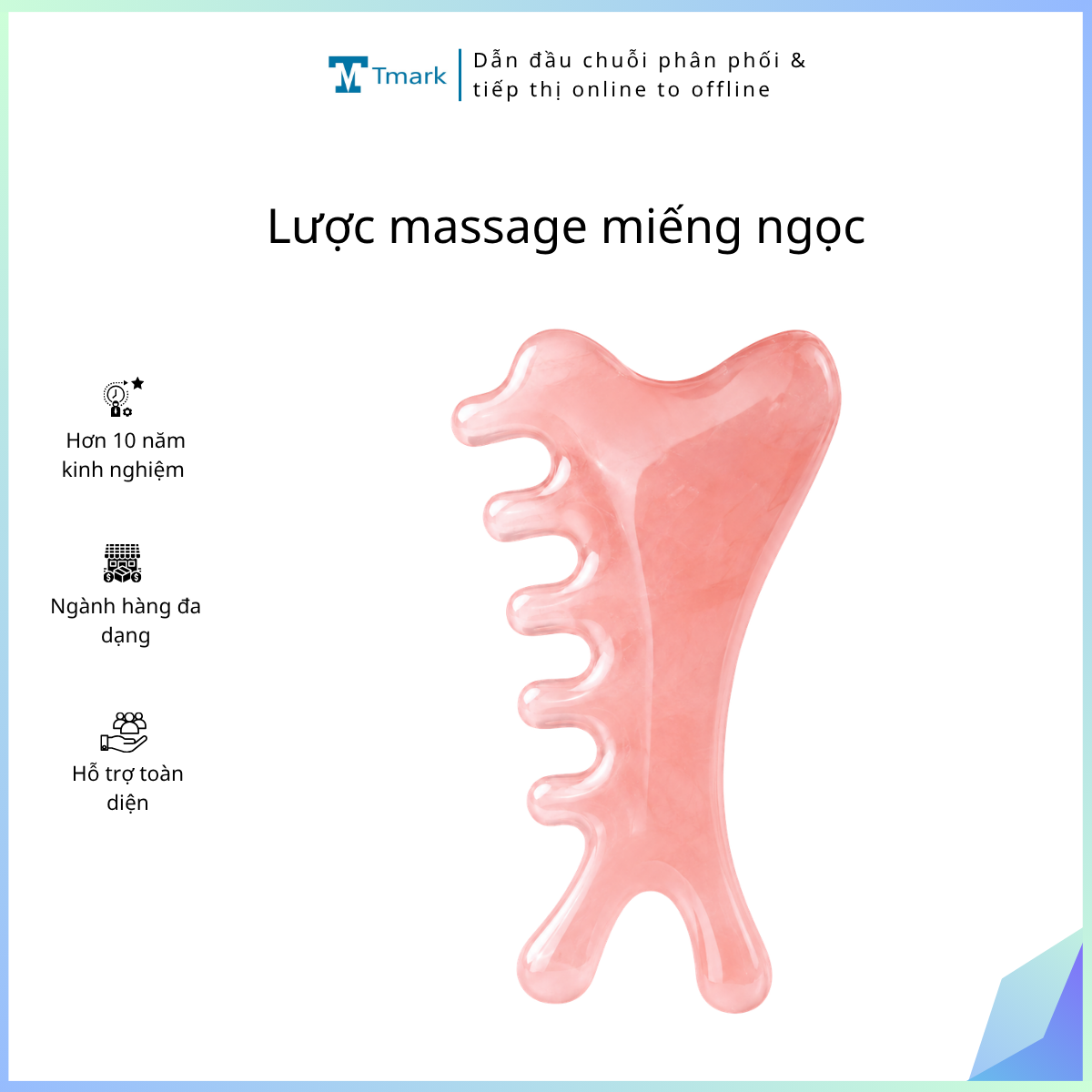 Lược massage miếng ngọc (Kiện 400 cái)