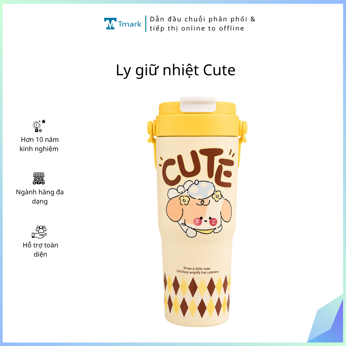 Ly giữ nhiệt Cute (Kiện 48 cái)