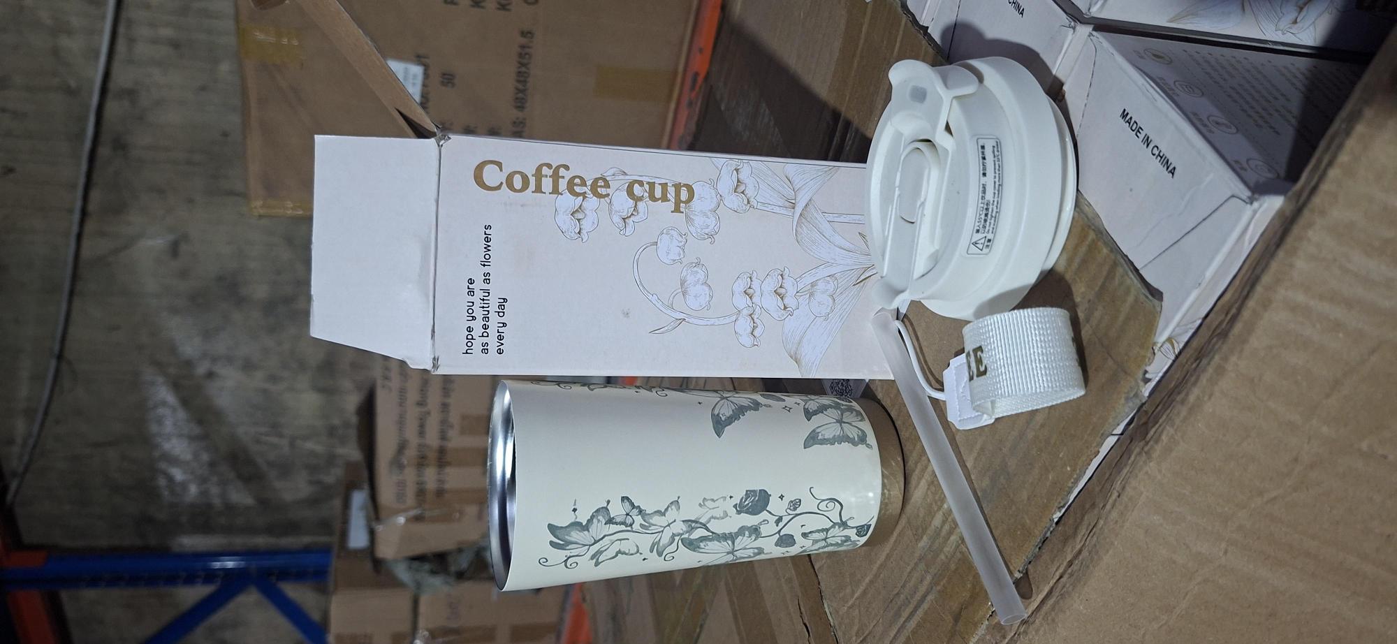 Ly giữ nhiệt coffee cup họa tiết (Kiện 50 cái) 2