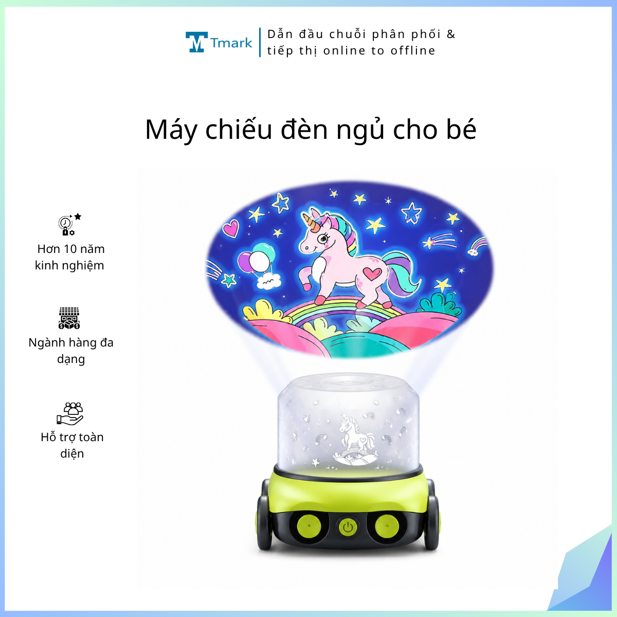 Máy chiếu đèn ngủ cho bé