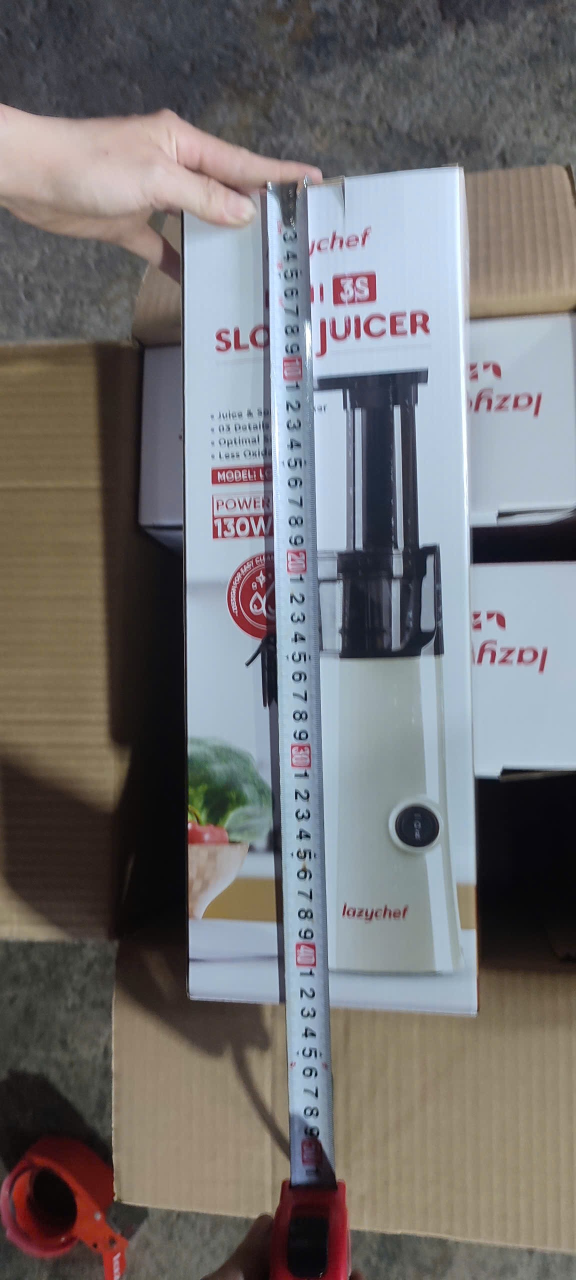 Máy ép chậm mini ver 2 130W Lazychef LC-05ME 4