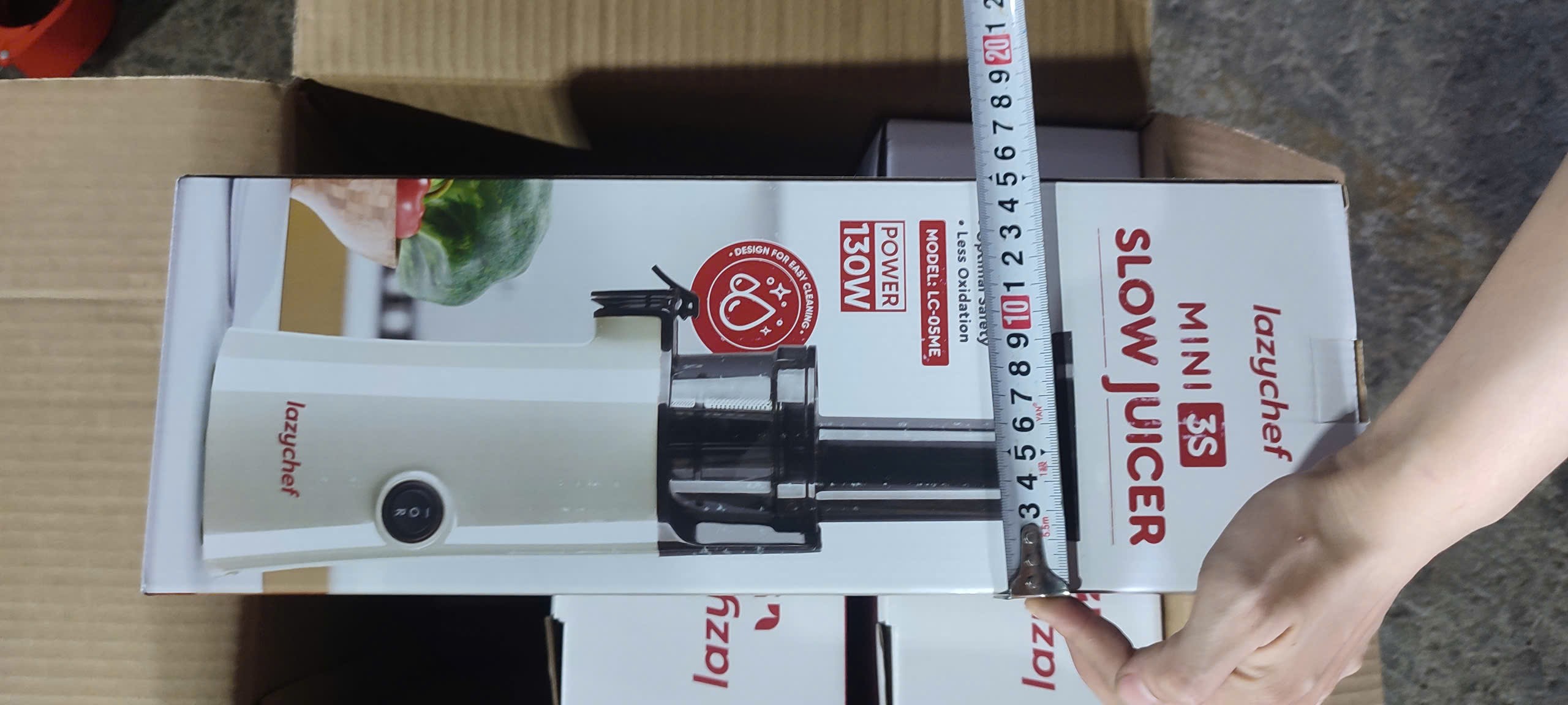 Máy ép chậm mini ver 2 130W Lazychef LC-05ME 5