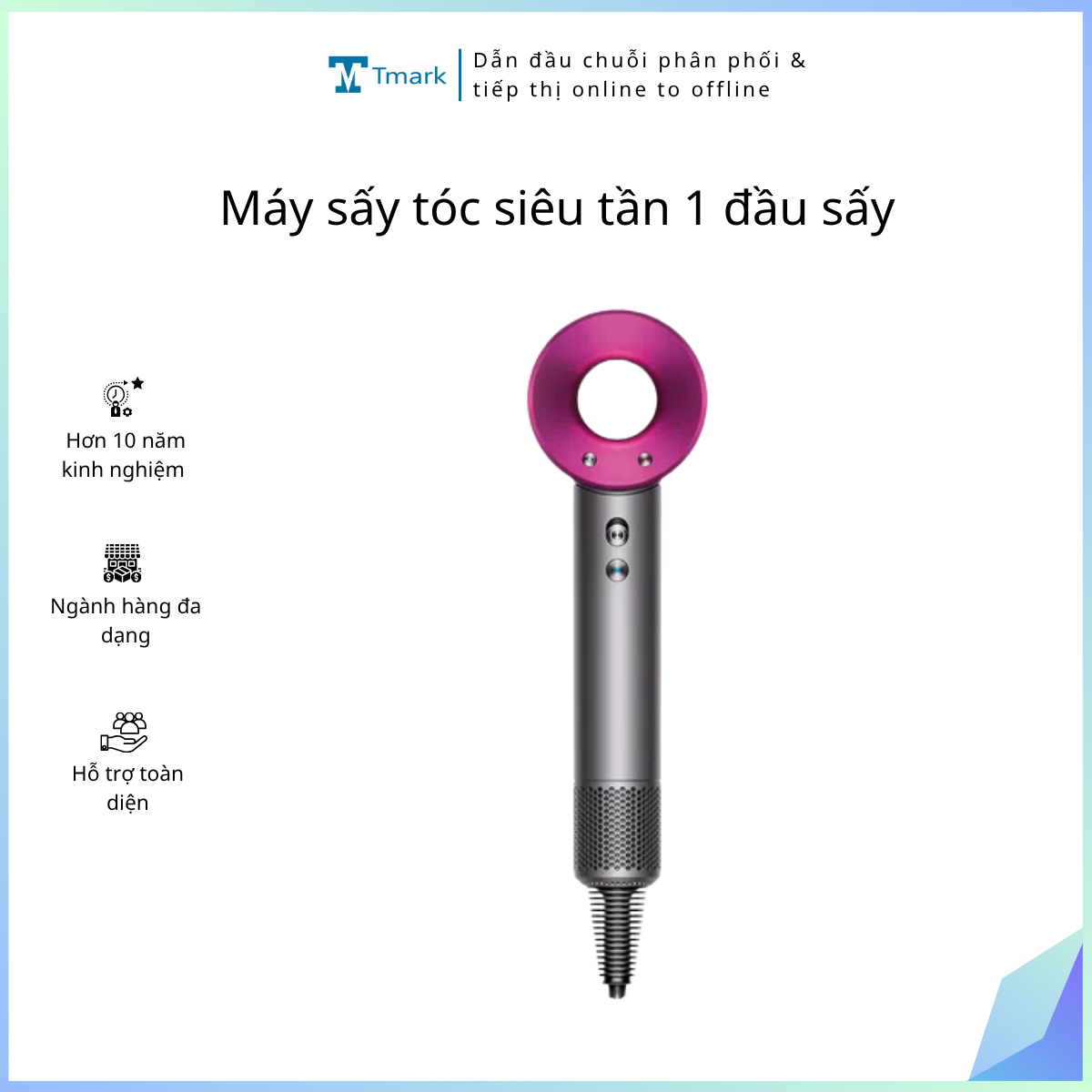 Máy sấy tóc siêu tần 1 đầu sấy (kiện 20 cái)