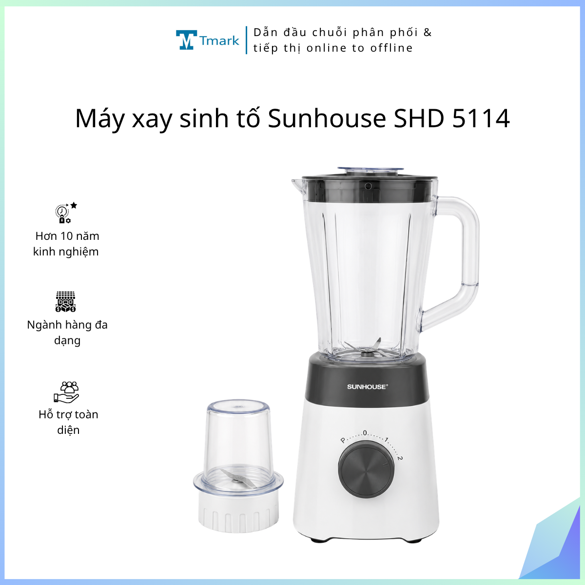 Máy xay sinh tố Sunhouse SHD 5114