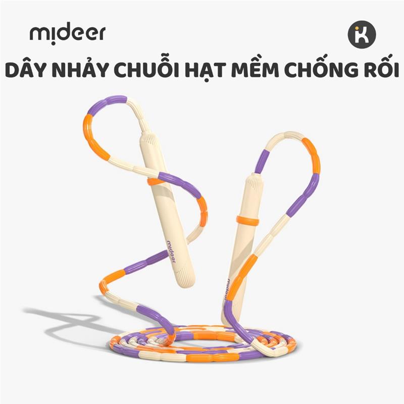Mideer - Đồ chơi - Dây nhảy chuỗi hạt mềm chống rối cho bé ( Kiện 100 cái ) 2