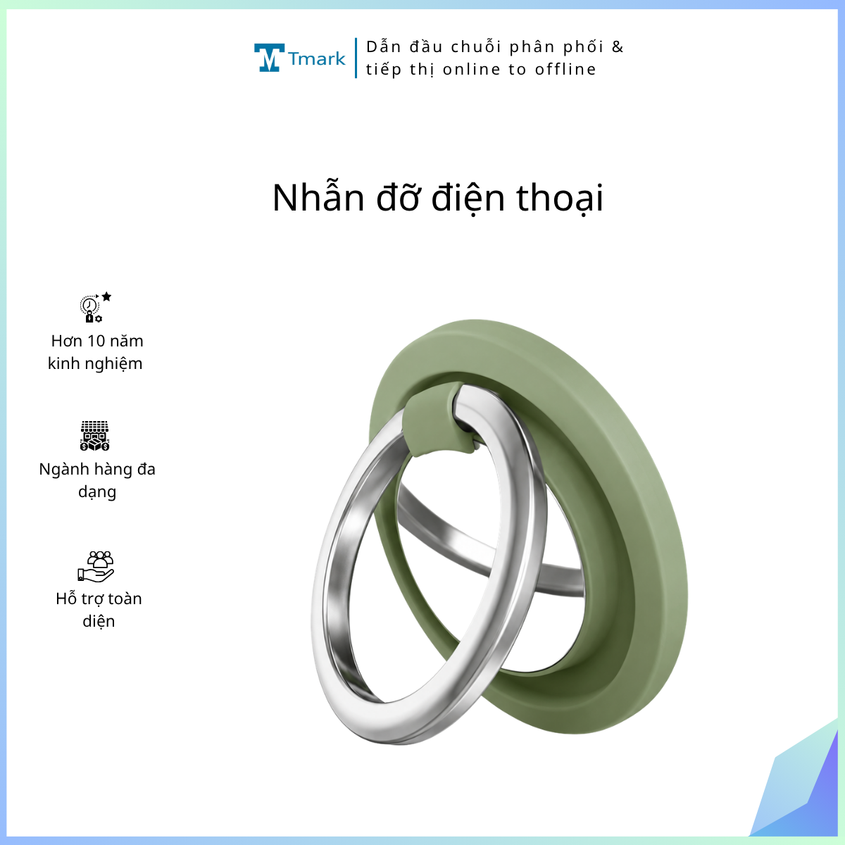 Nhẫn đỡ điện thoại (Kiện 500 cái)