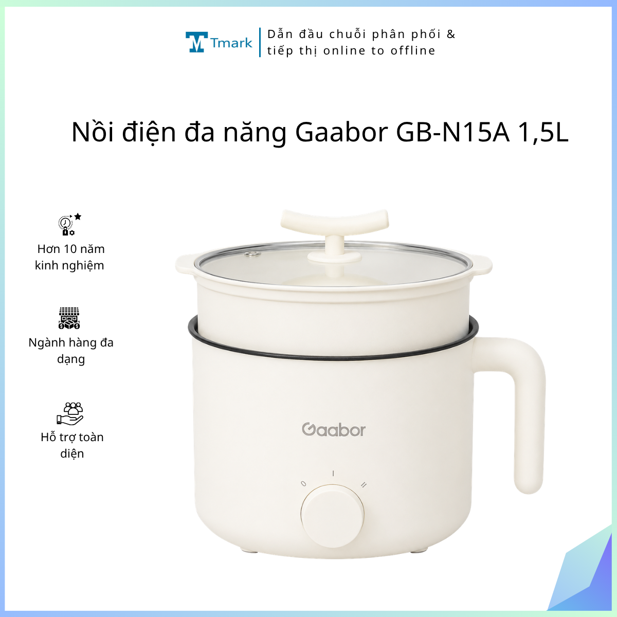 Nồi điện đa năng GR-N15A hiệu Gaabor