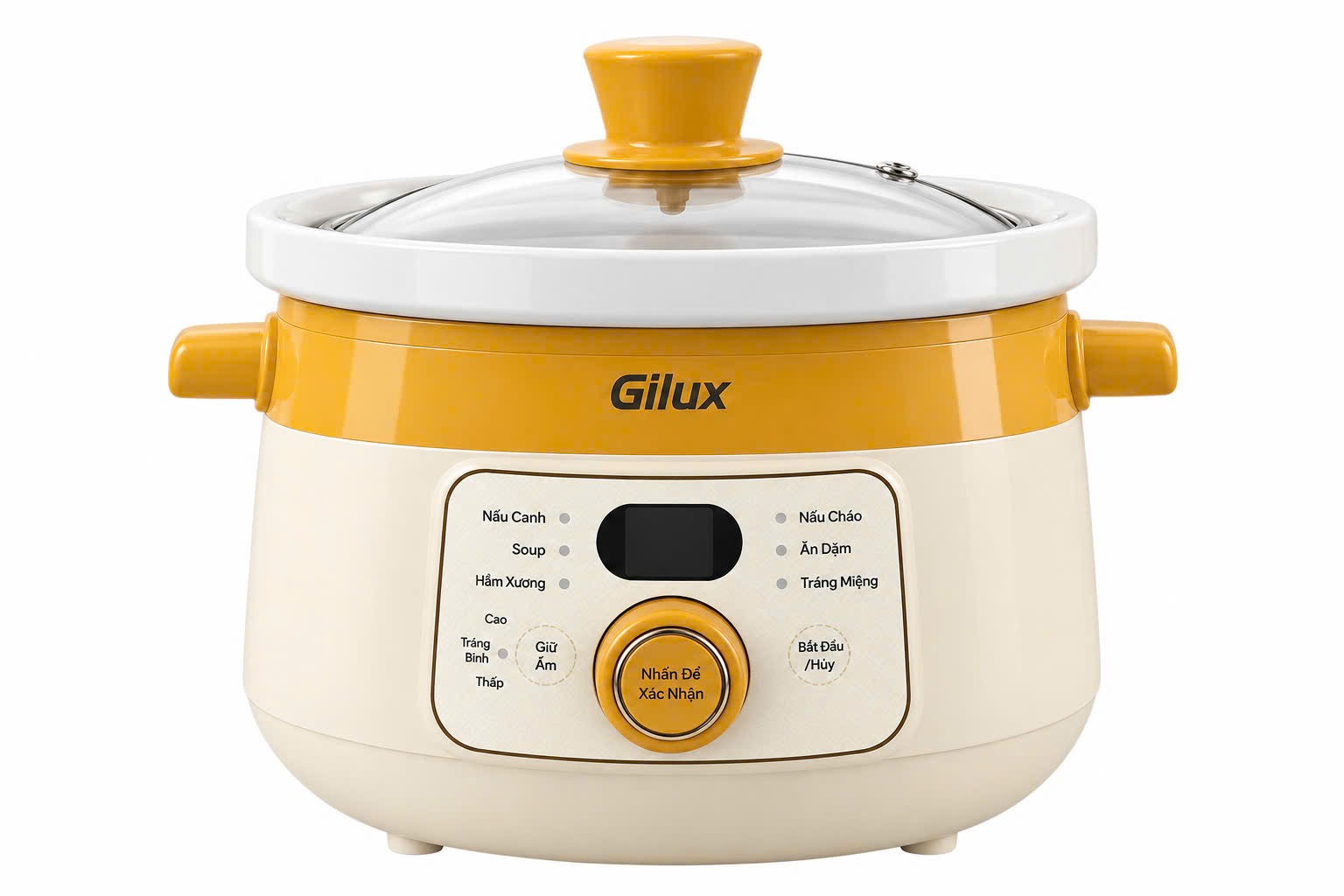 Nồi kho hầm nấu chậm GLN85S 3L GILUX