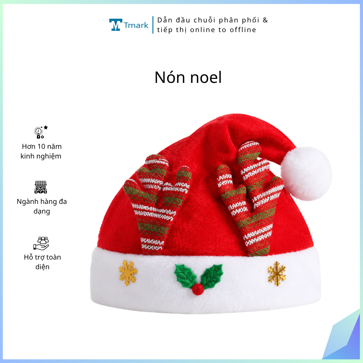 Nón noel (kiện 200 cái)