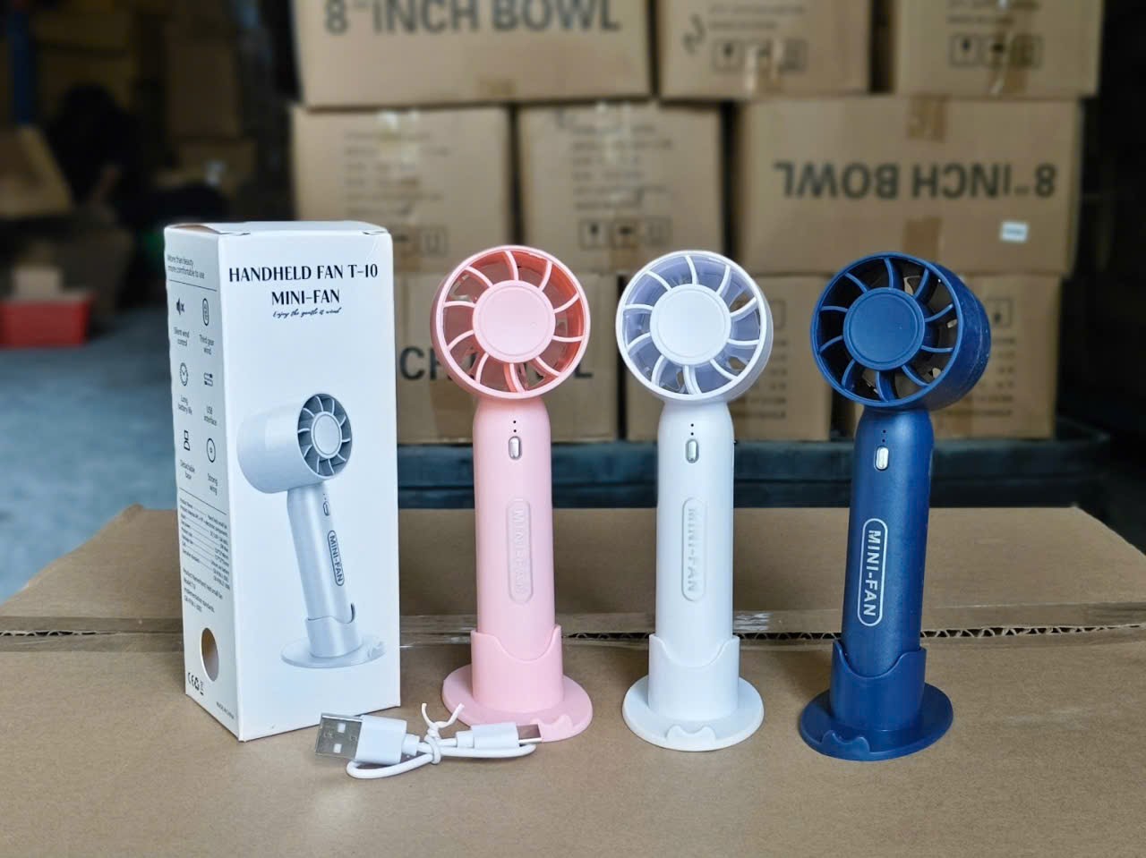 Quạt Mini cầm tay Handy Fan T10 ( kiện 144 cái) 2